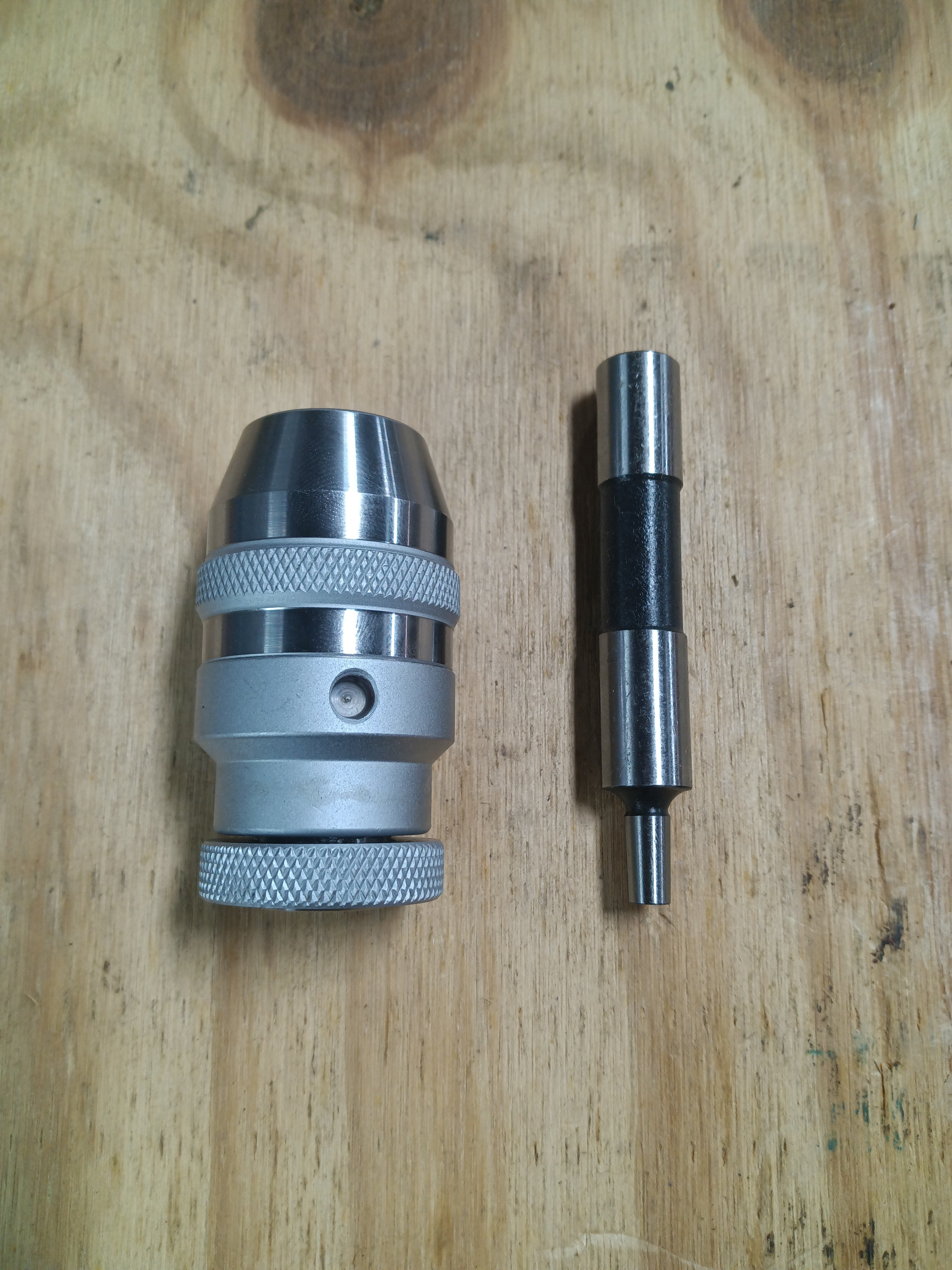 Shop-Force 1/2" to JT0 Straight Shank Arbor - Partially Ground - A00P31