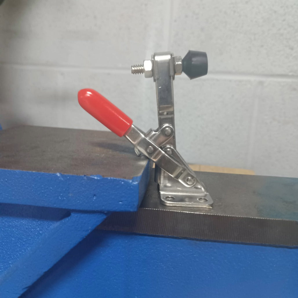 100LB U-BAR FLG BASE VERTICAL CLAMP STAINLESS STEEL- 17040P - Shop-Force