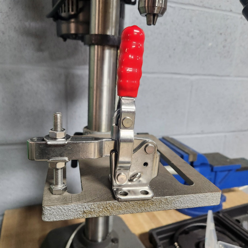 500LB U-BAR FLG BASE VERTICAL CLAMP STAINLESS STEEL - 17060 - Shop-Force