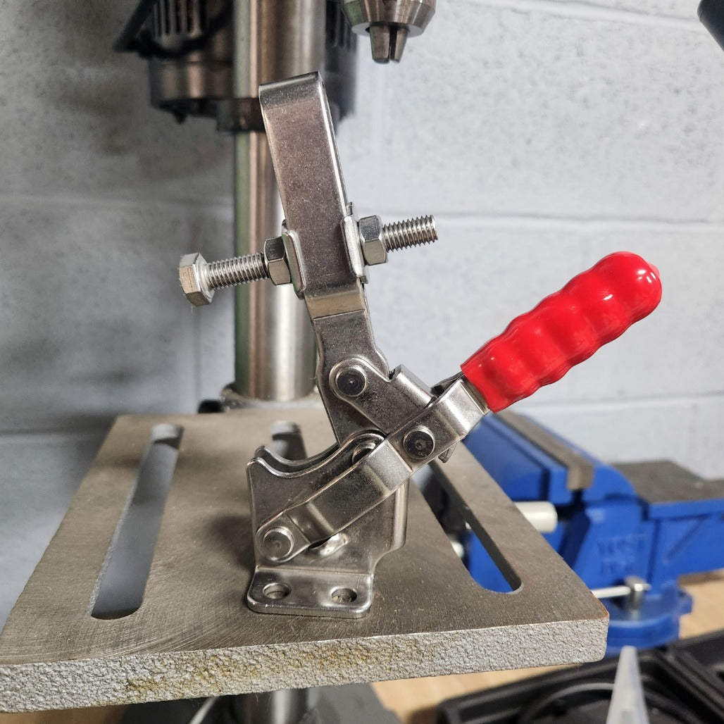 500LB U-BAR FLG BASE VERTICAL CLAMP STAINLESS STEEL - 17060 - Shop-Force