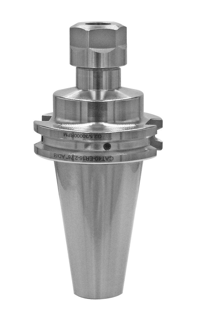 Precision industrial tool holder for CNC machines, made of high-quality steel for durability and performance. Ideal for machining operations requiring accuracy and reliability.