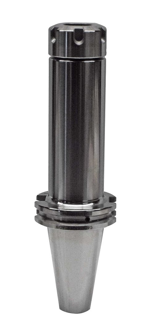 High-precision industrial tool holder for CNC machining, made of durable steel for enhanced performance and accuracy in manufacturing applications.