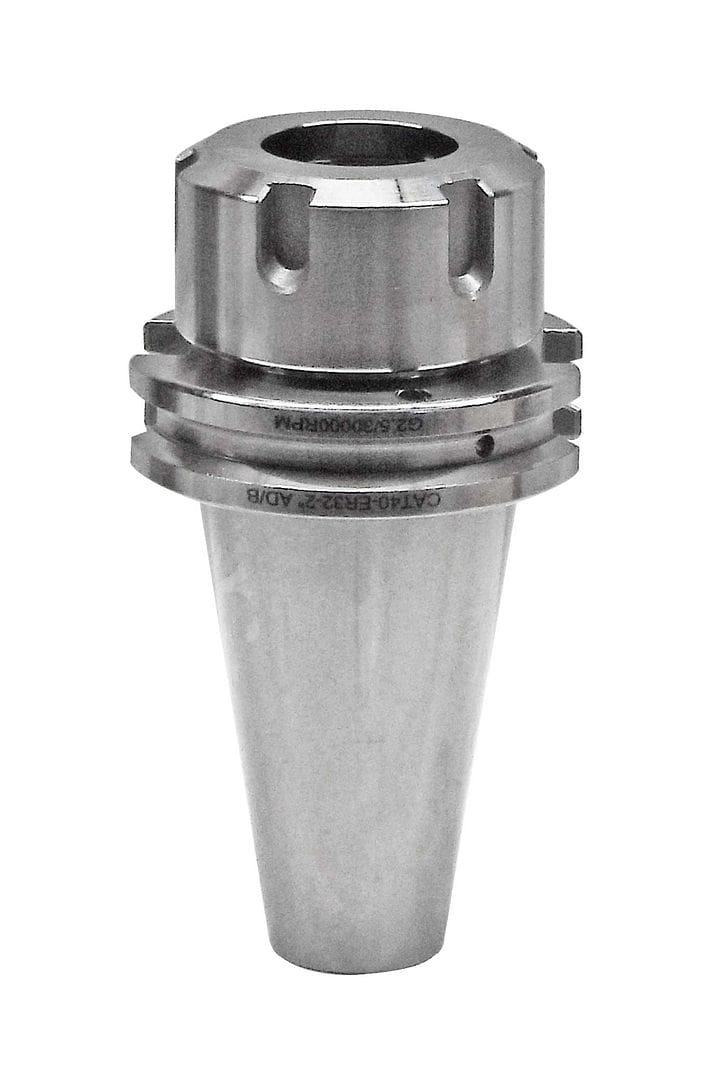 Precision CNC machine tool holder for manufacturing and industrial applications.