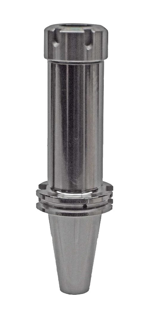 High-precision CNC machine tool holder, durable metal, industrial manufacturing components, compatible with various machining centers, precision tooling for metalworking.