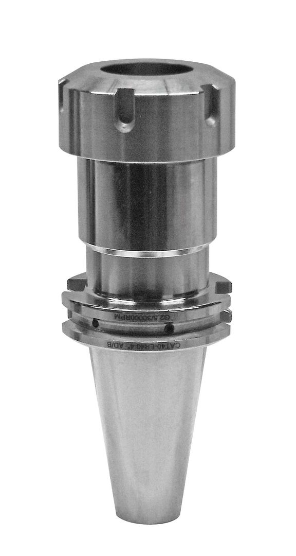 Precision CNC machine tool holder for high-speed machining, durable and accurate for industrial manufacturing processes.