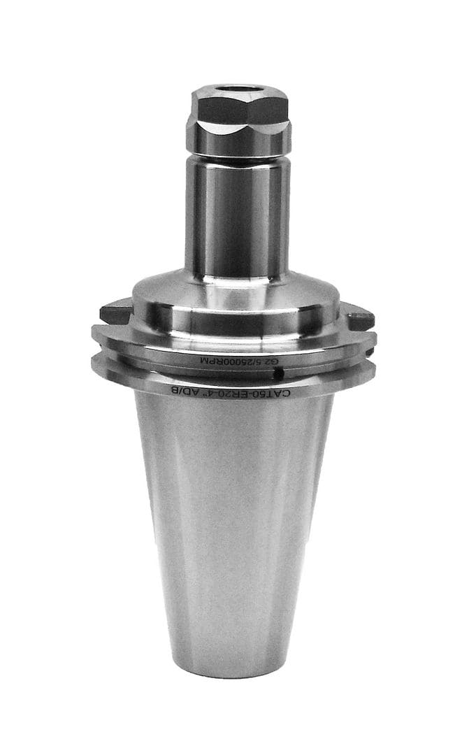 CNC machine tool holder with precision machining and durable steel construction for optimal performance.