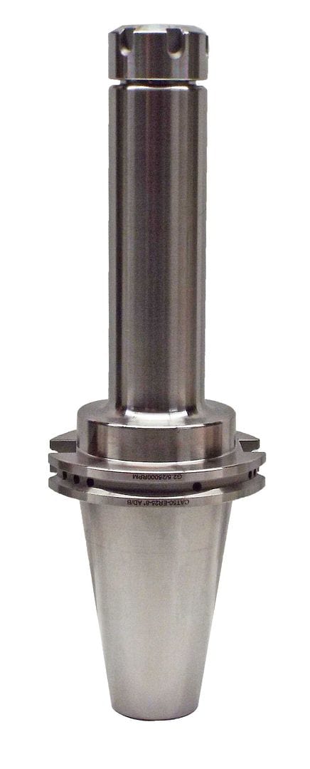 High-precision CNC machine tool spindle, industrial cutting tool, durable metal machining part for manufacturing or machining processes.