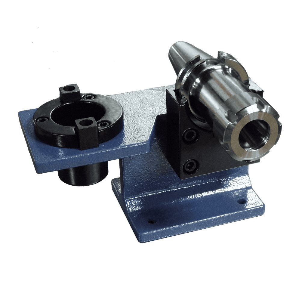 Precise metalworking optical comparator with adjustable mounting base for industrial measurement and inspection quality control.