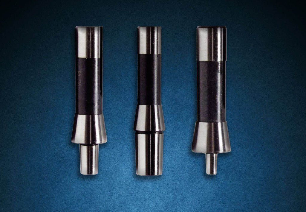 Replacement fuel injectors for automotive engines on blue background.