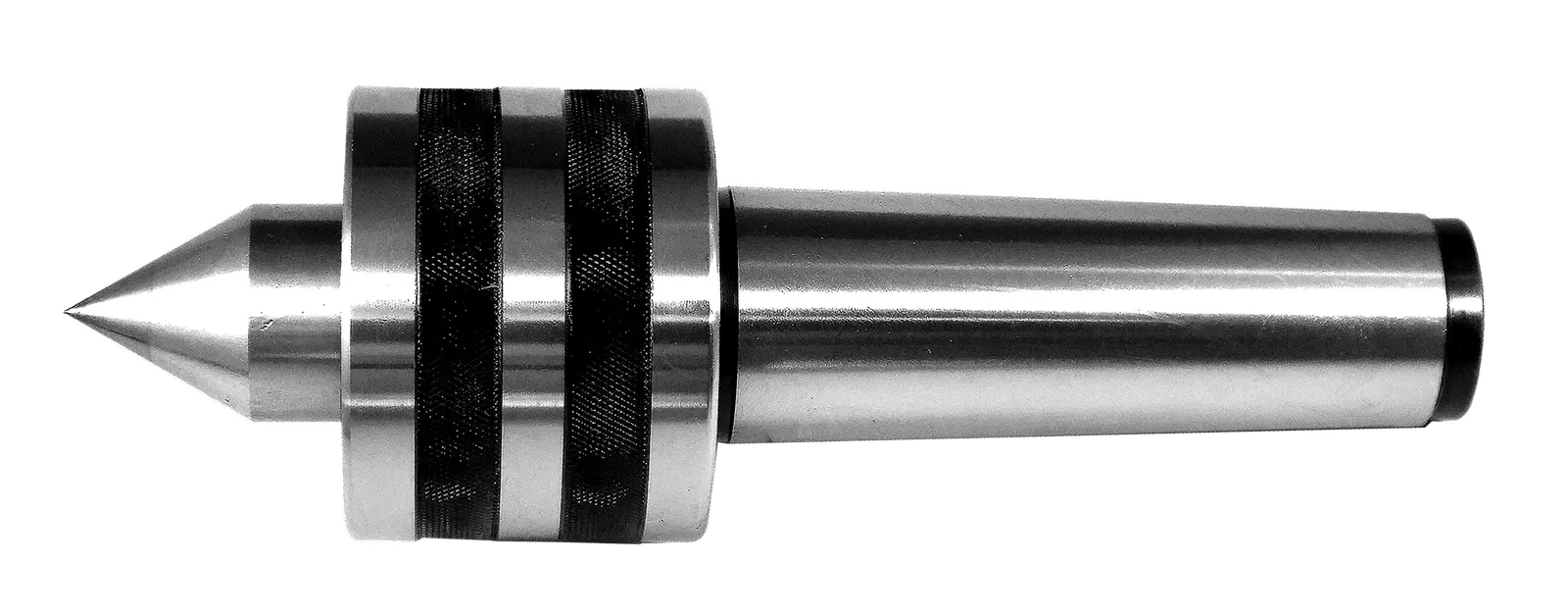 Precision metal machine tool holder with high-accuracy spindle design for CNC machining applications.