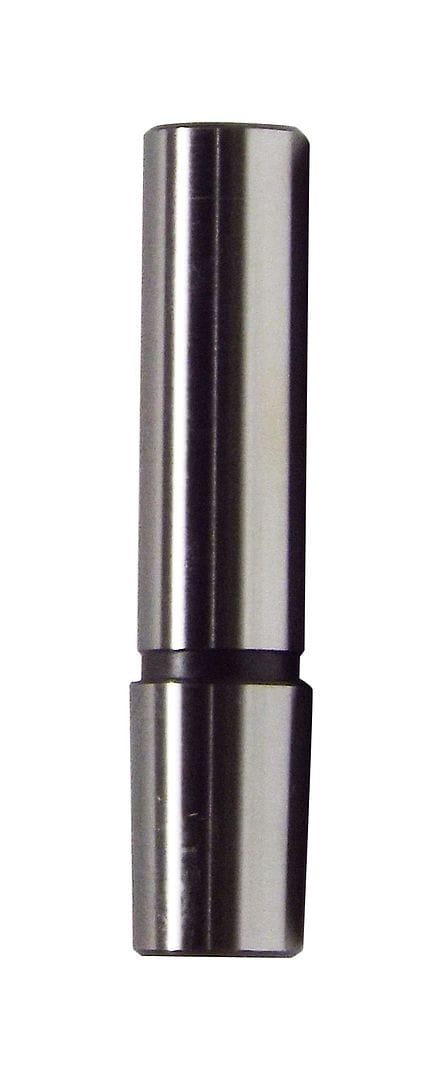 Precision metal cylindrical component for industrial machinery or tools, stainless steel finish, durable and high quality.