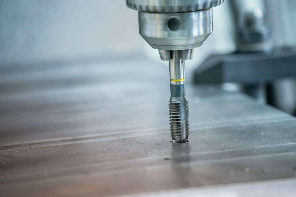 Precision machining of metal components using advanced industrial equipment.