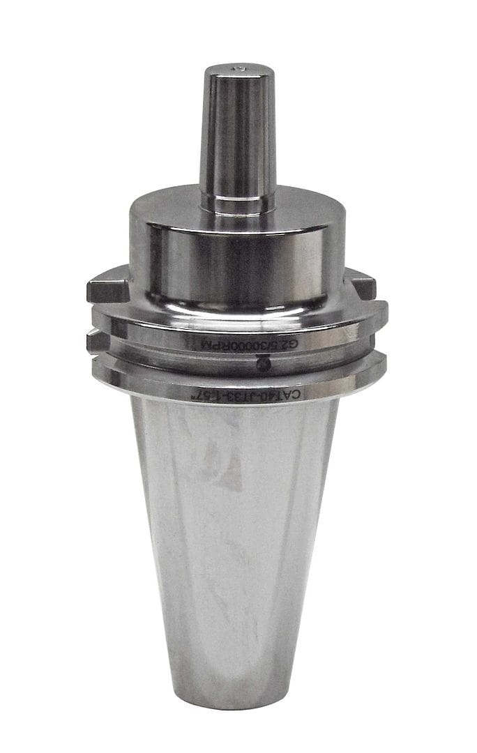 High-precision CNC machine tool component, industrial metal part for manufacturing and machining processes.