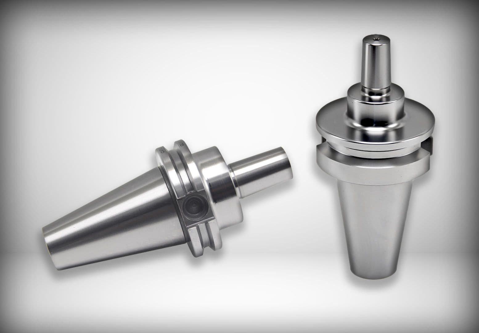 Precision machine tool parts for manufacturing and industrial use, featuring high-quality metal components from Shop Force.