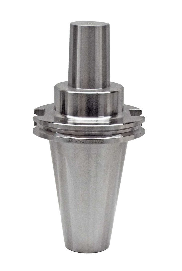 Precision CNC machine tool holder for high-speed machining applications.