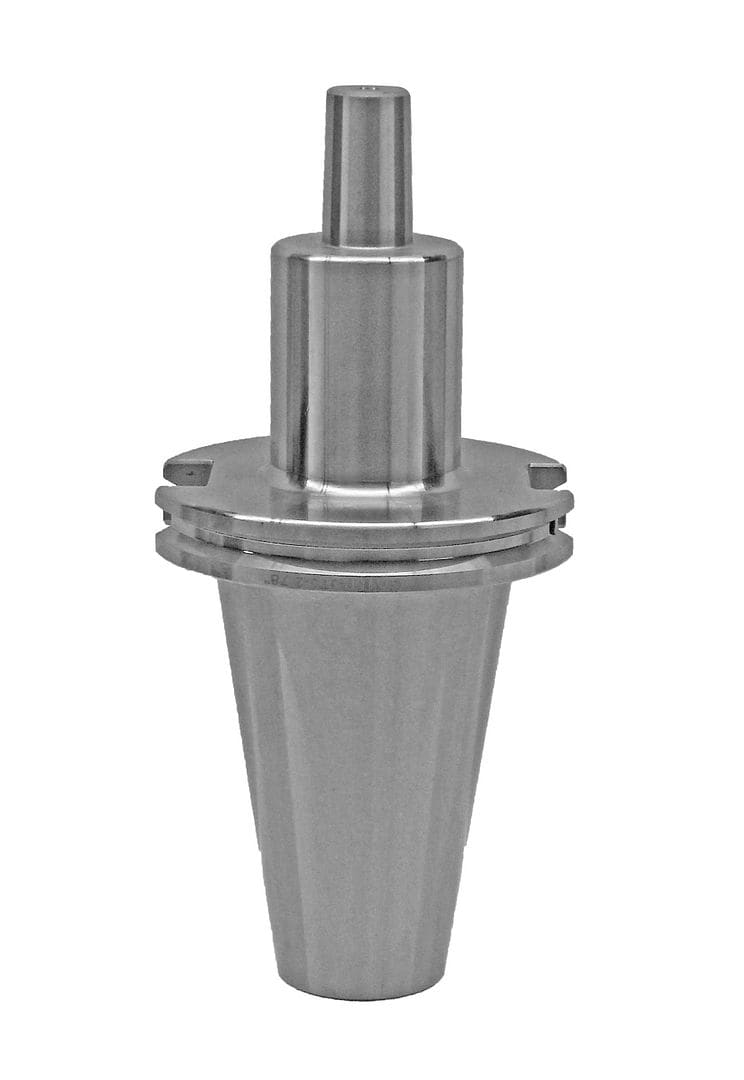 Precision industrial machine tool part metal component for manufacturing and machinery applications.