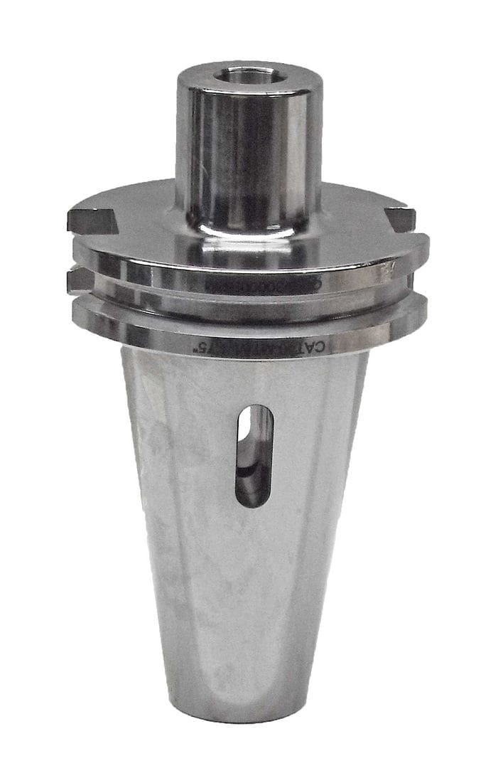 High-precision machine tool spindle holder, durable metal construction for manufacturing and machining applications.