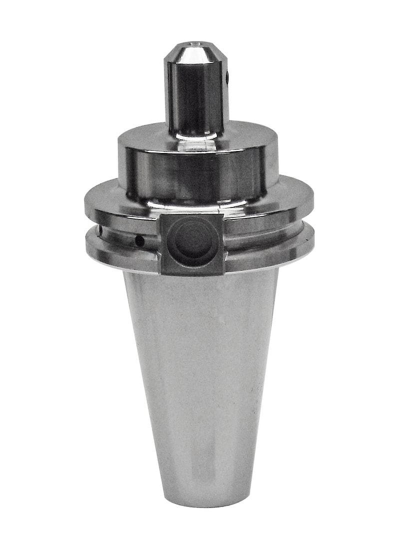 High-precision metal CNC machining tool holder for industrial machining applications.