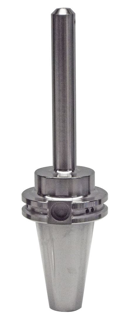 High-precision industrial milling cutter with tapered shank for metalworking and machining tools.