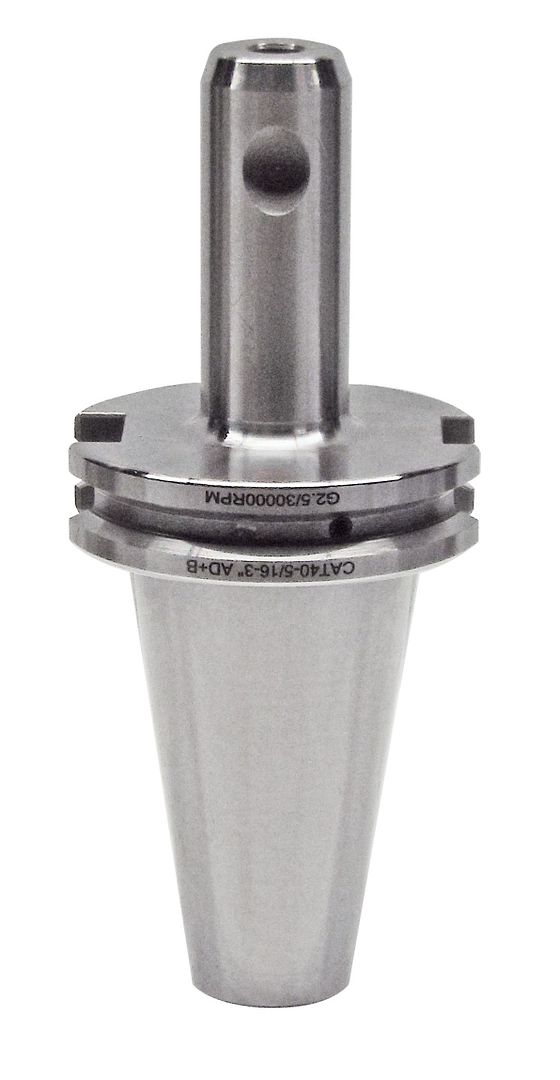 Precision metal cutting tool holder for CNC machines, high-quality industrial equipment from Shop Force.