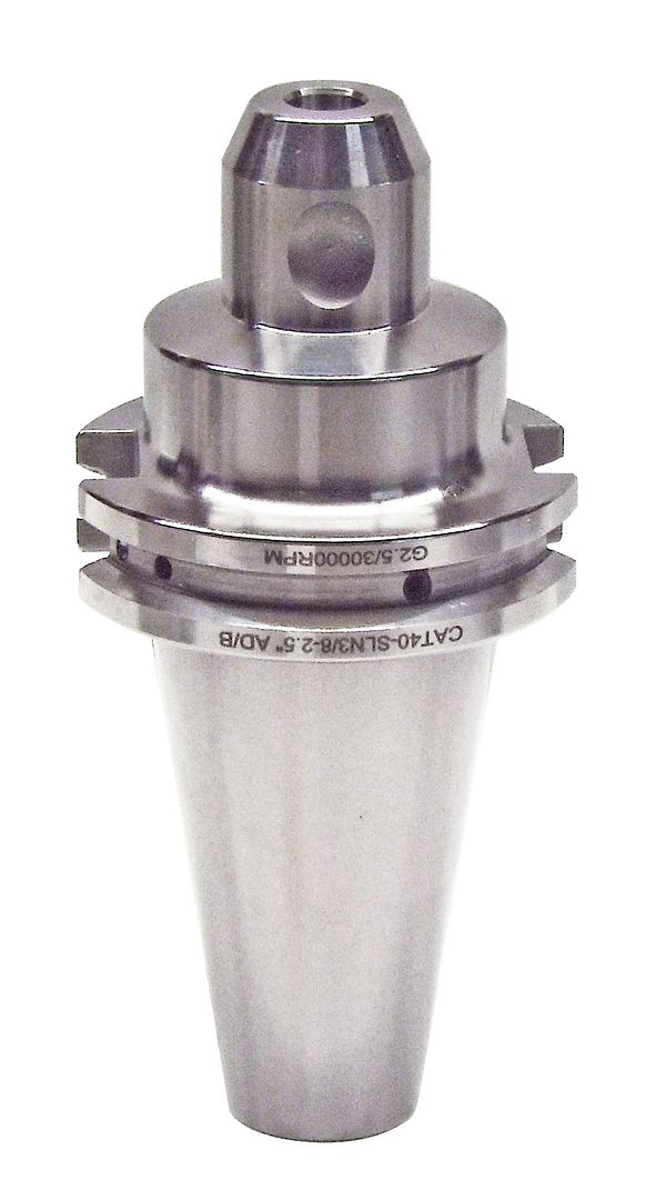 High-precision mechanical tool holder for CNC machines, made of durable metal for secure tool locking and stability in manufacturing processes.