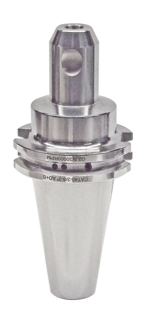 High-precision CNC machine tool holder for industrial manufacturing and machining processes.