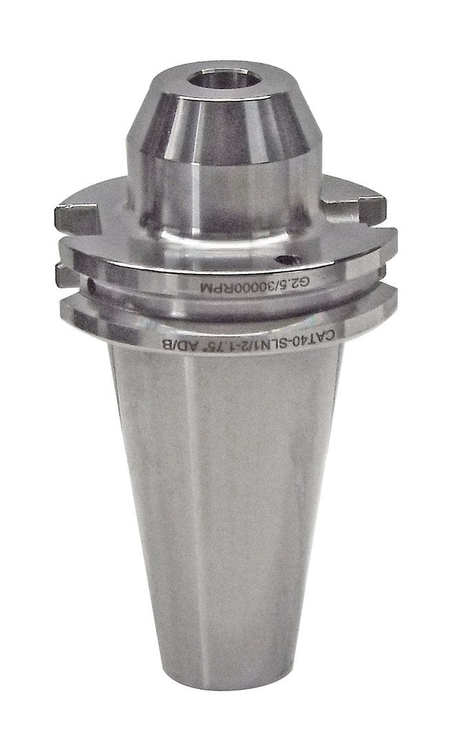 Precision machine tool holder for CNC machining centers, made of high-quality steel, durable and reliable for metalworking applications.