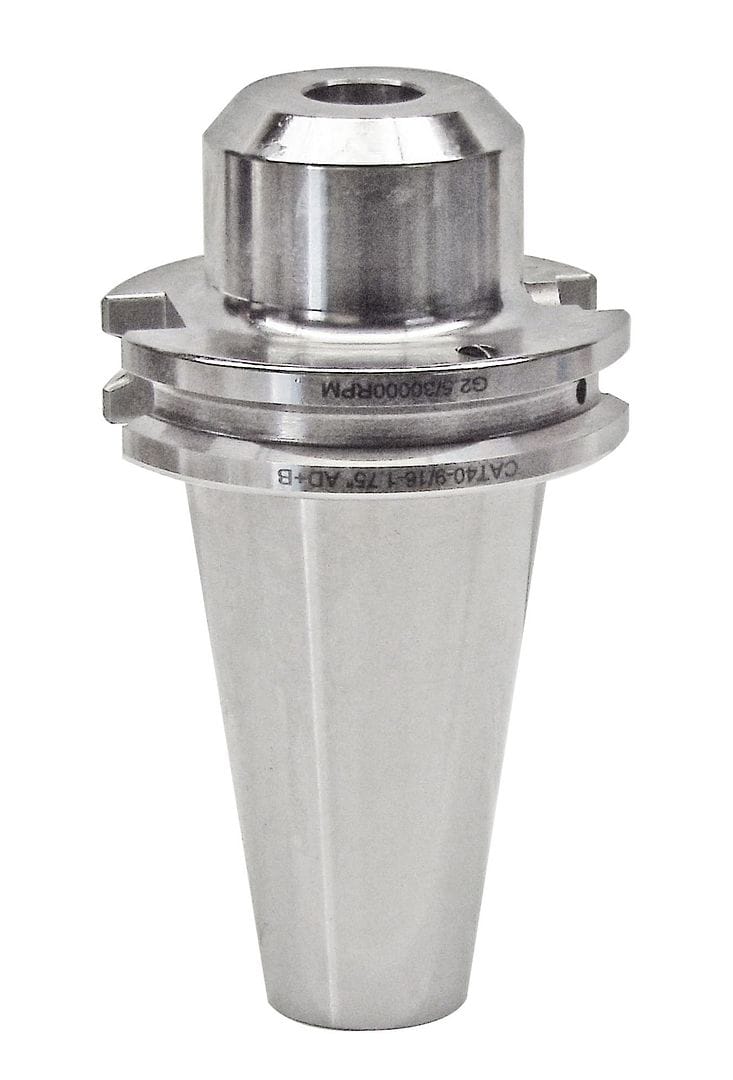 Precision machine tool holder for cutting tools, high-speed machining fixture, durable industrial equipment component, metalworking accessory, Shop Force product.