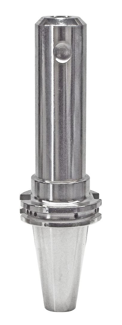 High precision CNC machining tool holder, industrial cutting machine component, durable metal industrial part for machining and manufacturing, compatible with various CNC machines.