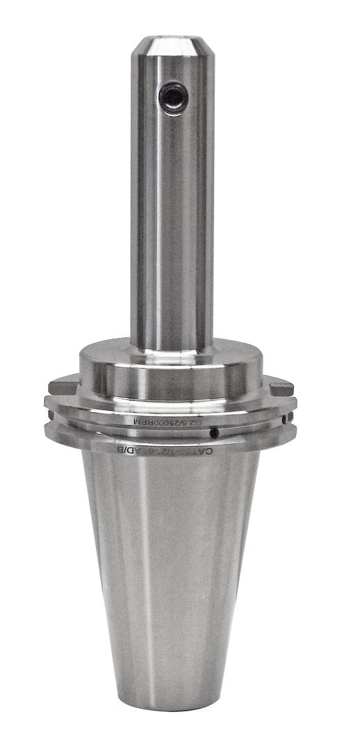 High-precision metal cutting tool holder, CNC machining component, industrial manufacturing equipment, durable steel part for machining applications.