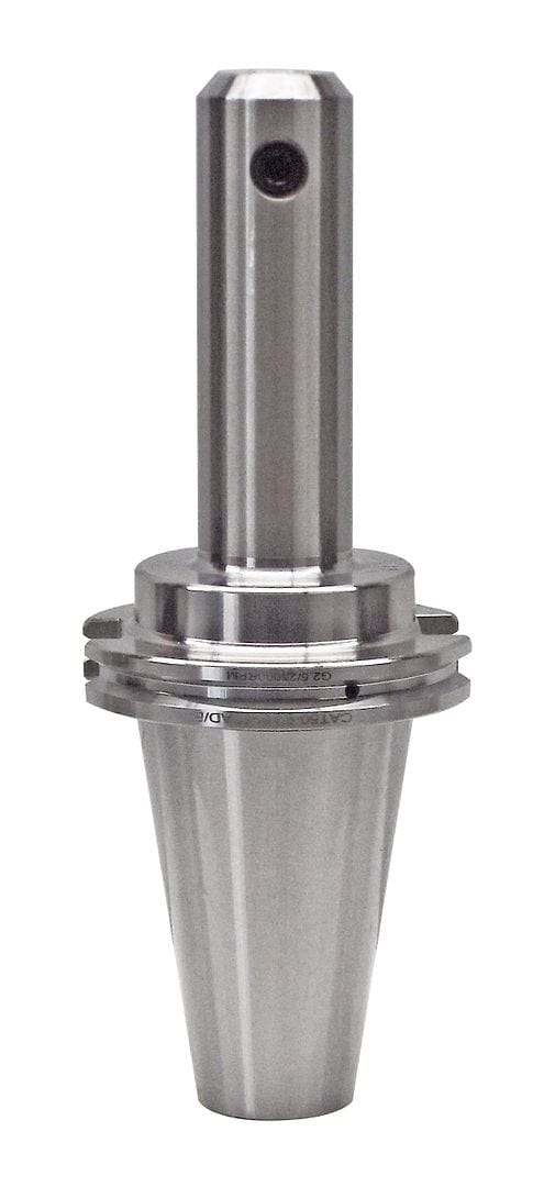 High-precision machine tool holder for CNC milling, made of durable steel, ensures stability and accuracy in manufacturing processes. Ideal for industrial machining and metalworking applications.
