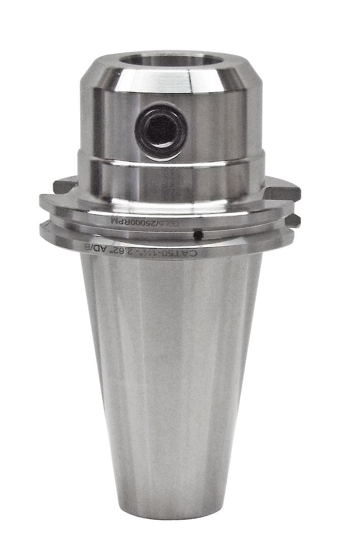 High-precision industrial tool holder, CNC machining, durable metal construction for machining centers.