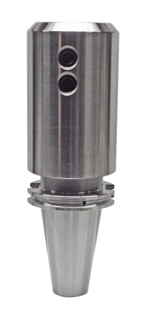 Precision CNC machine tool part in stainless steel, engineering manufacturing component for industrial applications.