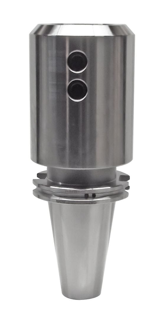 Precision CNC machine tool holder for industrial manufacturing and machining centers.