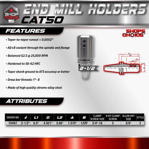 Premium Catso end mill holders for CNC machining, featuring high precision, balanced G2.5 at 25,000 RPM, hardened steel construction, and compatibility with 1/8" to 3/8" shank sizes to enhance machining accuracy.