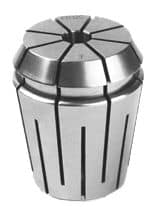 '- A high-precision, industrial-grade metal chuck used for securely gripping workpieces in machining operations.