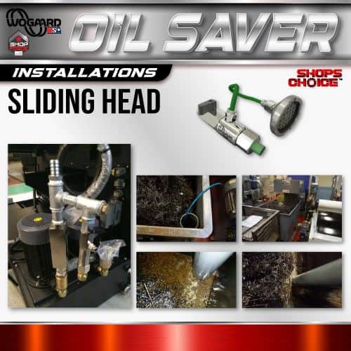 High-quality sliding head oil saver installation for efficient lubrication and maintenance in industrial machinery.