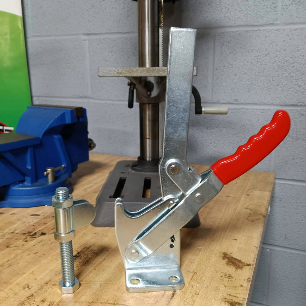 1200LB SOLID BAR FLG BASE VERTICAL CLAMP - 50000 - Shop-Force