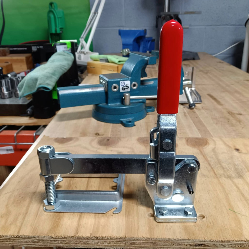 1000LB SOLID BAR FLG BASE VERTICAL CLAMP - 50060 - Shop-Force