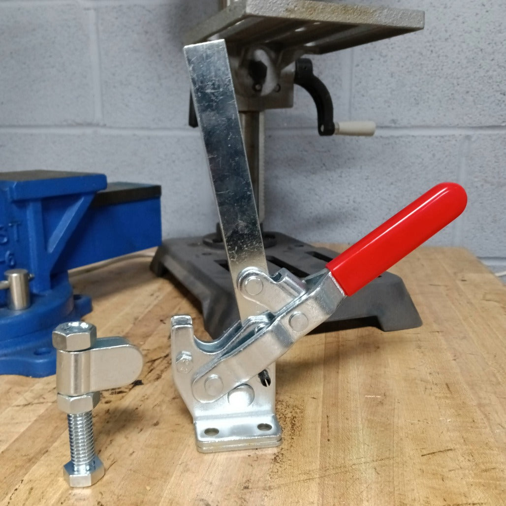 1000LB SOLID BAR FLG BASE VERTICAL CLAMP - 50060 - Shop-Force