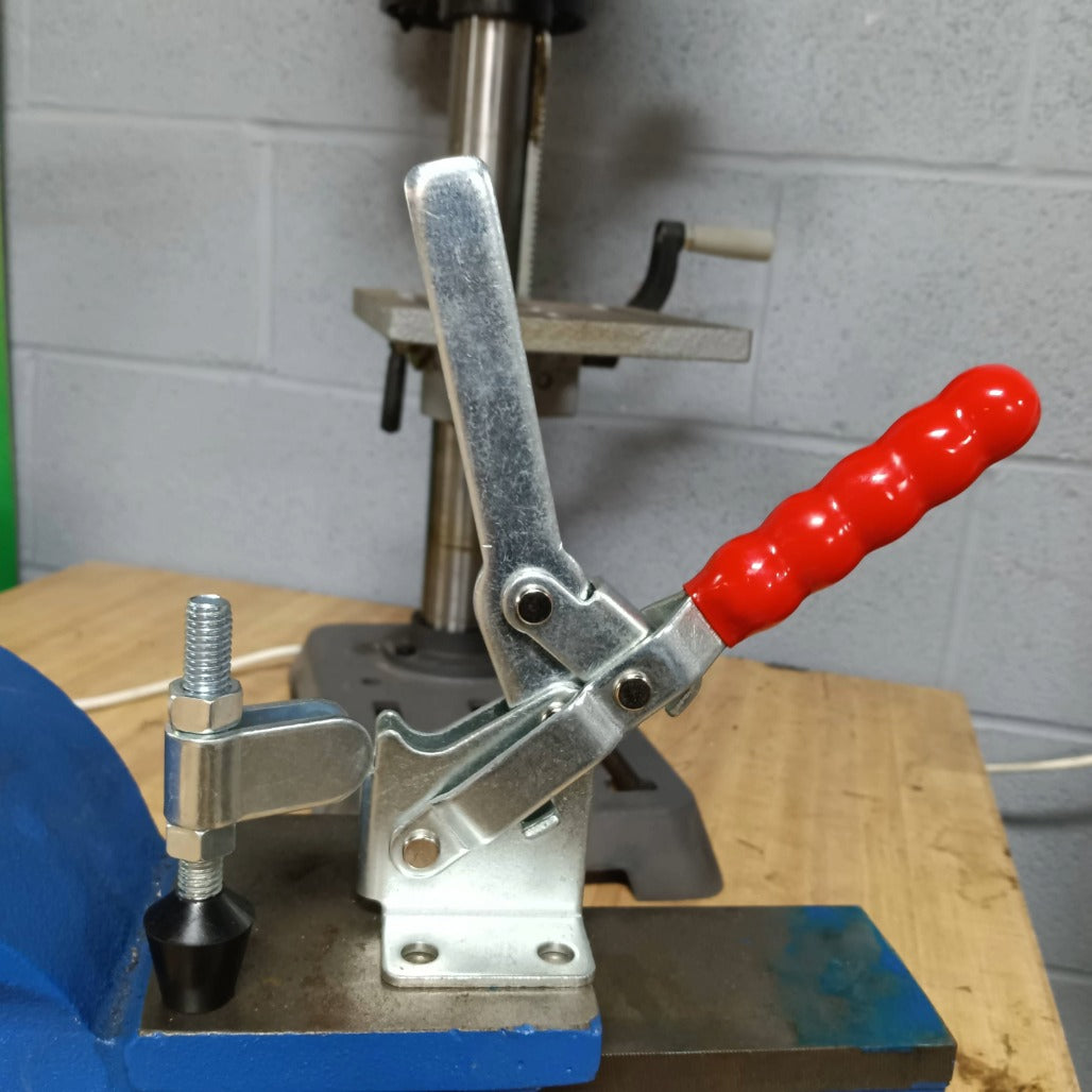 750LB SOLID BAR FLG BASE VERTICAL CLAMP - 50160 - Shop-Force