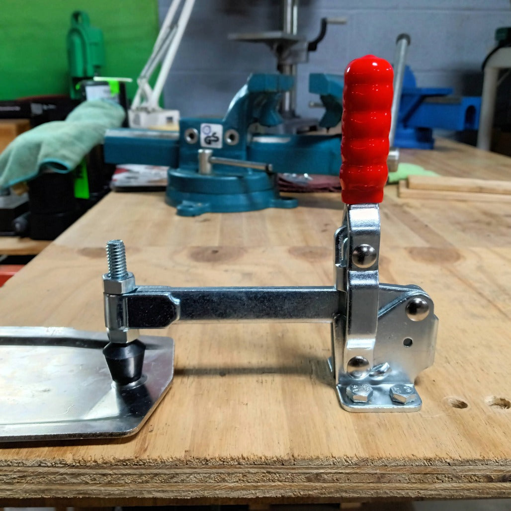 500LB SOLID BAR FLG BASE VERTICAL CLAMP - 50280 - Shop-Force
