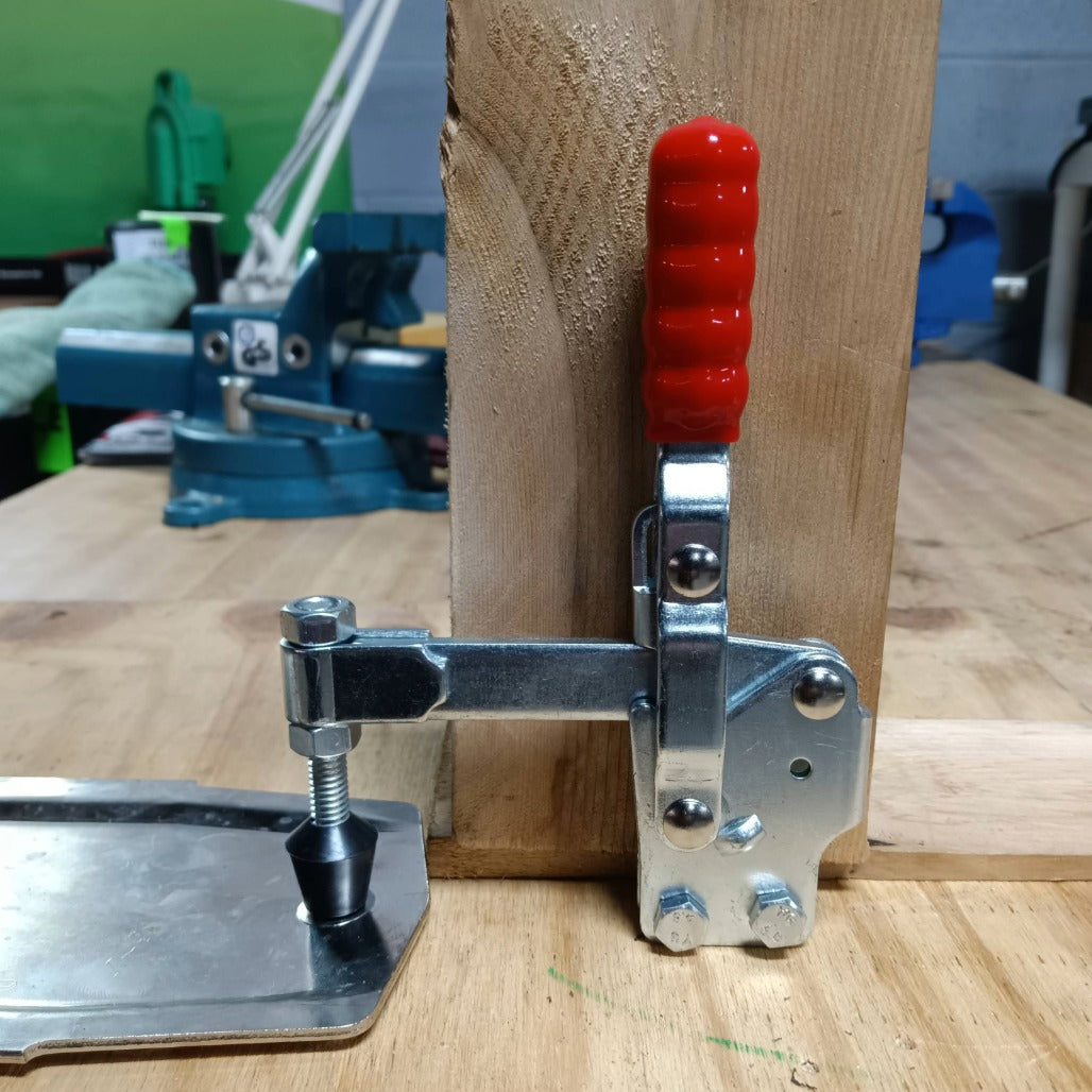 500LB SOLID BAR STRAIGHT BASE VERTICAL CLAMP - 50320 - Shop-Force