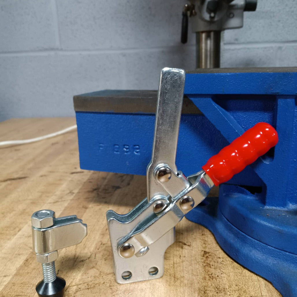 500LB SOLID BAR STRAIGHT BASE VERTICAL CLAMP - 50320 - Shop-Force