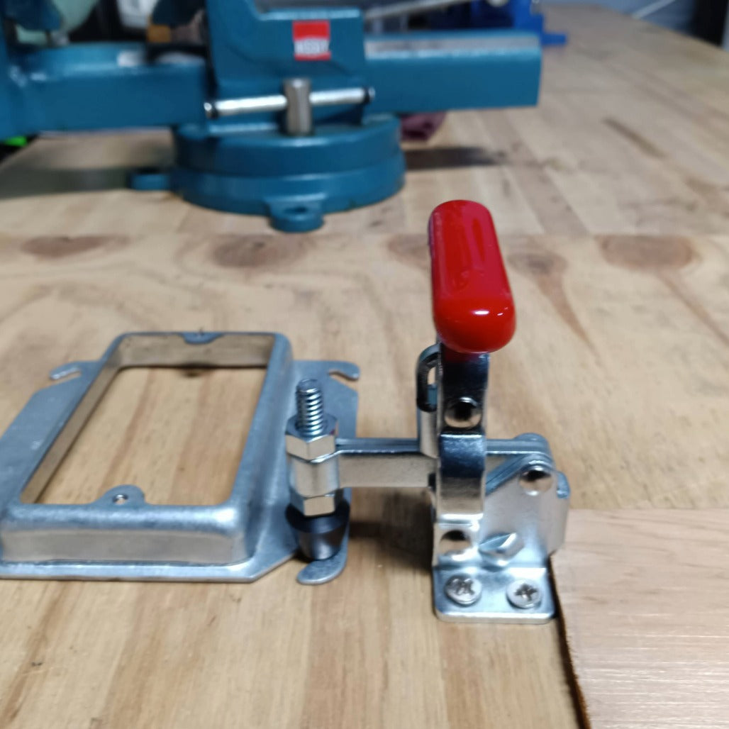 200LB FIXED SPINDLE FLG BASE VERTICAL CLAMP - 50480 - Shop-Force
