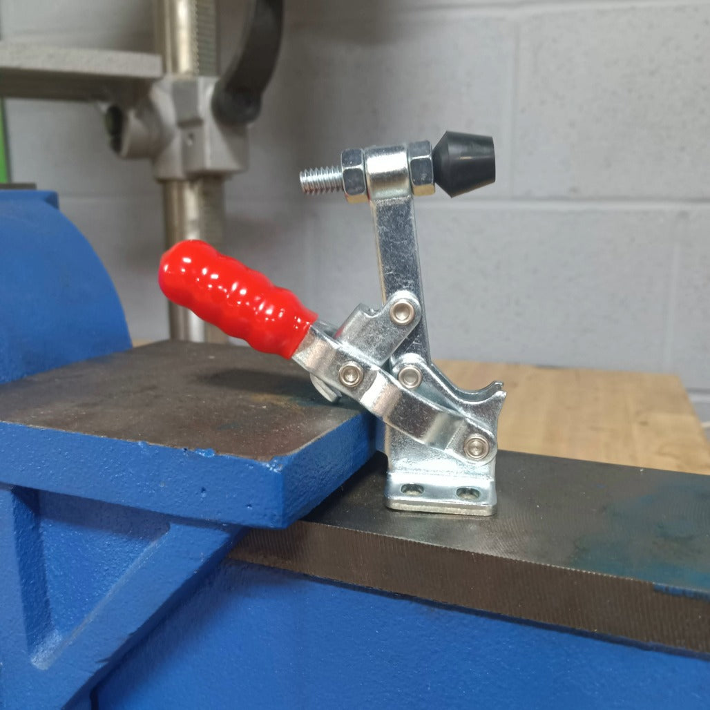 200LB FIXED SPINDLE FLG BASE VERTICAL CLAMP - 50500 - Shop-Force