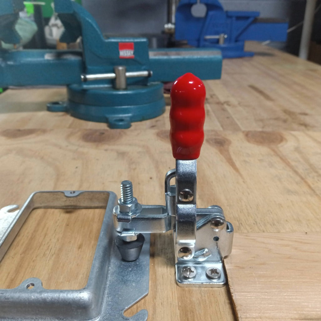 200LB U-BAR FLG BASE VERTICAL CLAMP - 50520 - Shop-Force