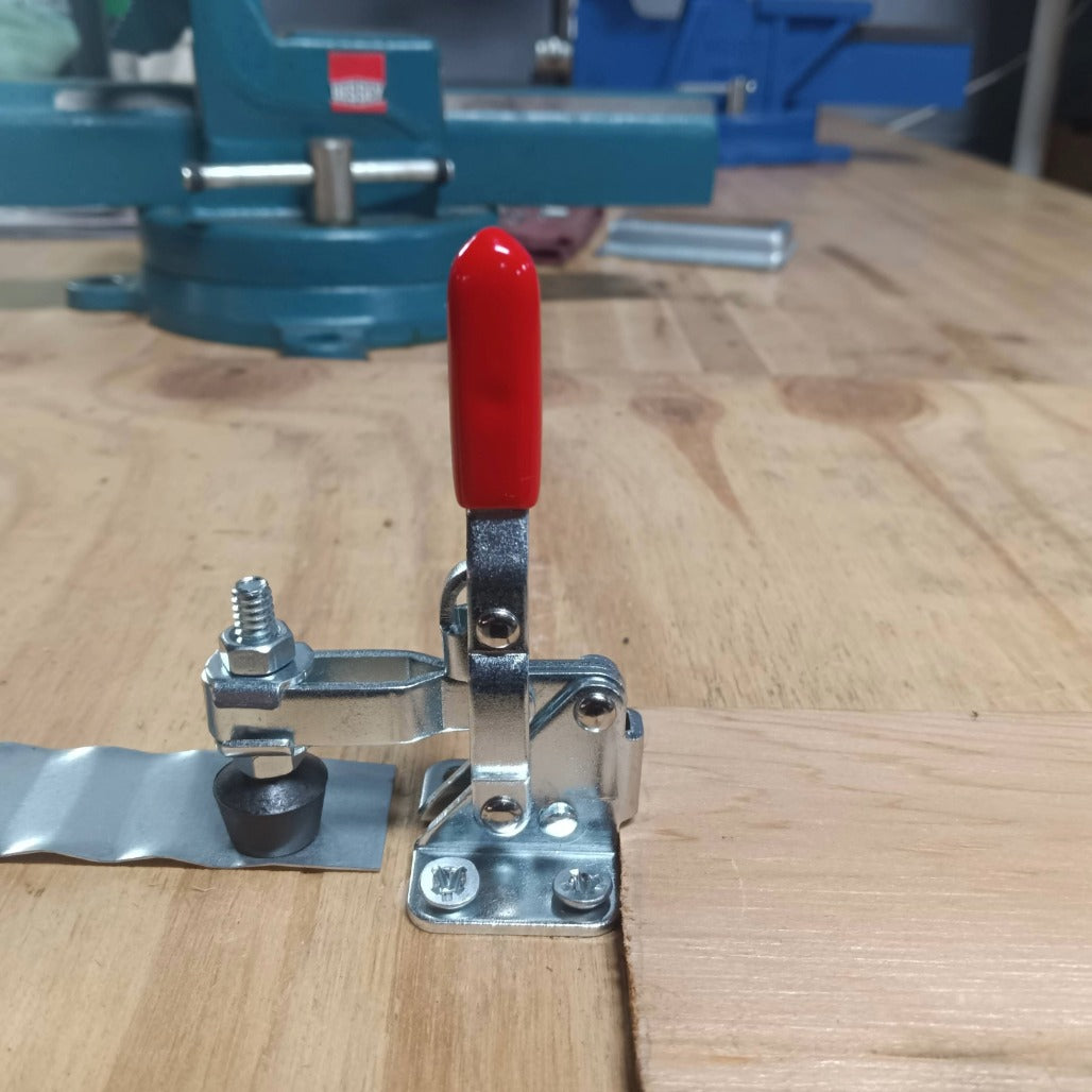 100LB U-BAR FLG BASE VERTICAL CLAMP - 50540 - Shop-Force