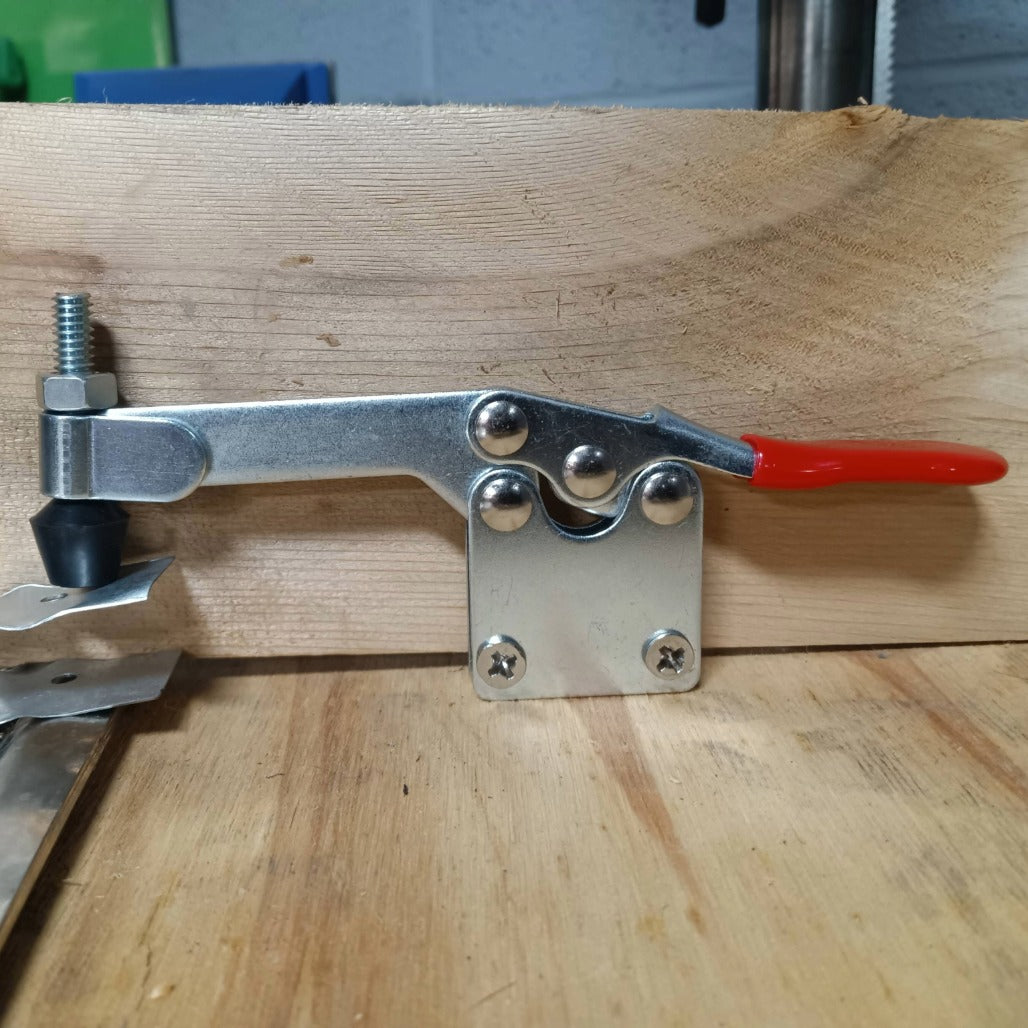 200LB SOLID BAR STRAIGHT BASE HORIZONTAL CLAMP - 60140 - Shop-Force