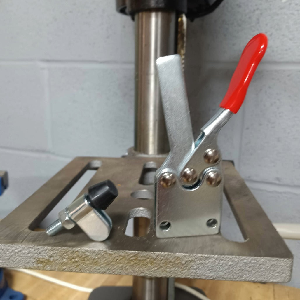 200LB SOLID BAR STRAIGHT BASE HORIZONTAL CLAMP - 60140 - Shop-Force